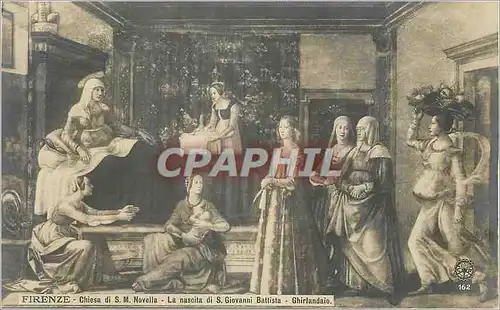 Cartes postales Firenze Chiesa di S M Novella La Nascita di S Giovanni Battista