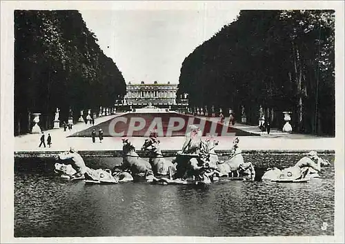 Cartes postales moderne Bassin d'Apollon et Tapis Vert Versailles