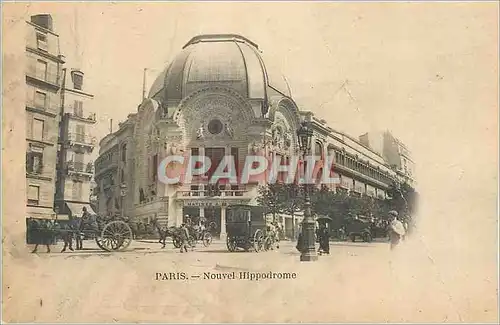 Cartes postales Paris Nouvel Hippodrome (carte 1900)