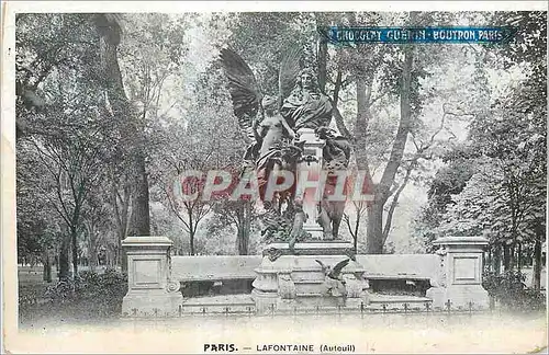 Ansichtskarte AK Paris Lafontaine (Auteuil)  Chocolat Guerin