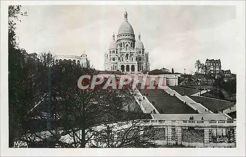 Moderne Karte Les Petits Tableaux de Paris Basilique de Sacre Coeur de Montmartre