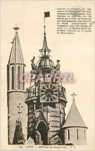 Cartes postales Dijon Horloge de Jacquemart