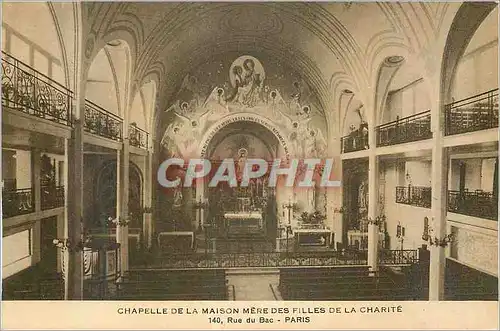 Cartes postales Paris Chapelle de la Maison Mere des Filles de la Charite