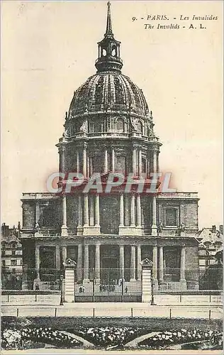 Cartes postales Paris les Invalides