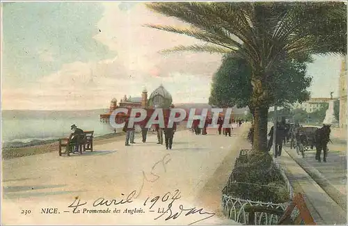 Cartes postales Nice La Promenade des Anglais