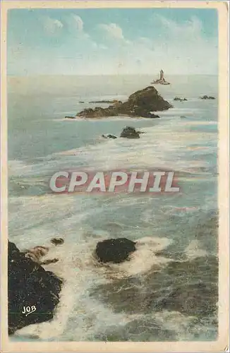 Ansichtskarte AK La Pointe du Raz Les Coutants du Raz de Sein