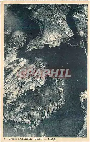 Cartes postales Grottes d'Osselle (Doubs) L'Aigle