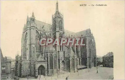 Cartes postales Metz La Cathedrale