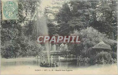 Cartes postales Vichy Bassin des Cygnes