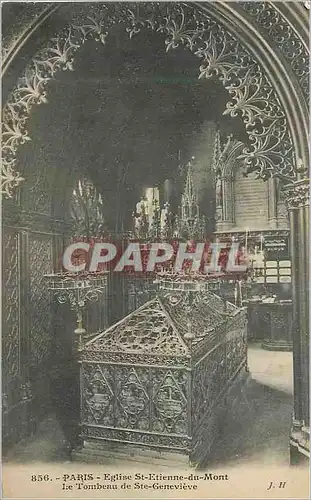 Ansichtskarte AK Paris Eglise St Etienne du Mont Le Tombeau de Ste Genevieve