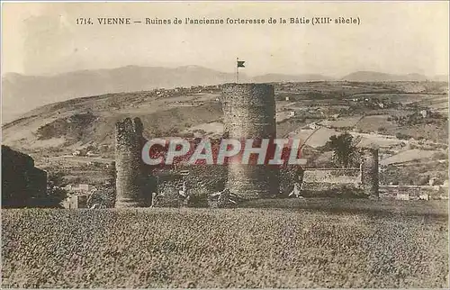 Cartes postales Vienne Ruines de l'ancienne Forteresse de la Batie (XIIIe Siecle)