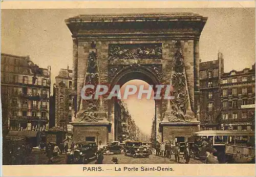 Cartes postales Paris La Porte Saint Denis