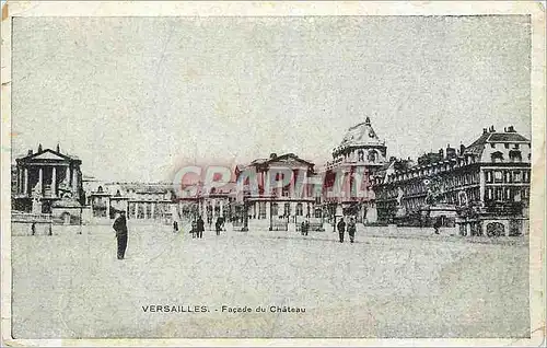 Cartes postales Versailles Facade du Chateau