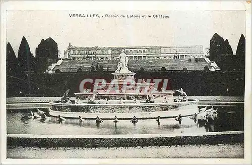 Ansichtskarte AK Versailles Bassin de Latone et le Chateau