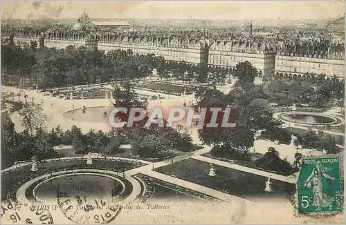 Ansichtskarte AK Paris (1er) Panorama du Jardin des Tuileries