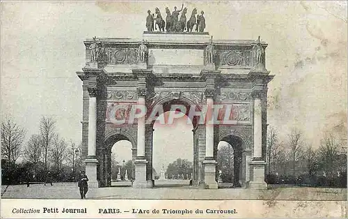 Cartes postales Paris L'Arc de Triomphe du Carrousel