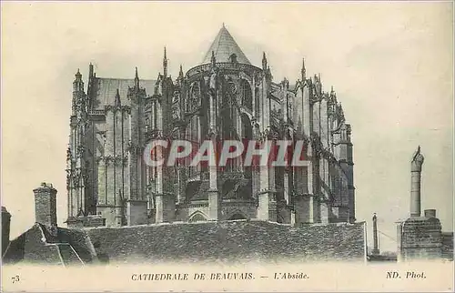 Cartes postales Cathedrale de Beauvais L'Abside