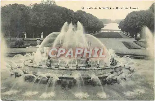 Cartes postales Parc de Versailles Bassin de Latone