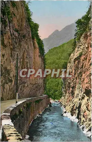 Cartes postales moderne Les Gorges de l'Aude La Riviere dans le Defile de Saint Georges