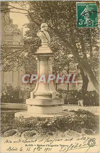 Cartes postales Blois Statue d'Augustin Thierry