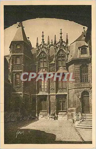 Ansichtskarte AK Rouen La Douce France Hotel du Bourgtheroulde (XVe Siecle)