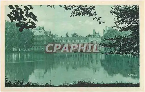 Ansichtskarte AK Fontainebleau Les Jolis Coins de France Le Palais vu de l'Etang des Carpes