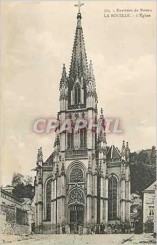 Cartes postales Environs de Rouen La Bouille L'Eglise