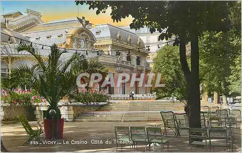 Ansichtskarte AK Vichy Le Casino Cote du Theatre