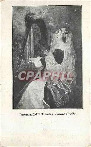 Cartes postales Thomine (Mme Traute) Sainte Cecile