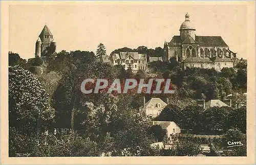 Cartes postales Provins (S et M) Panorama de la Ville Haute