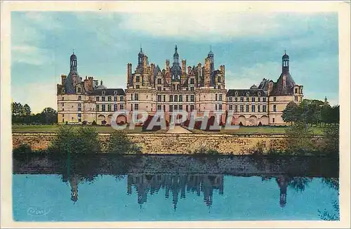 Cartes postales Chambord (L et Ch) Chateau de Chambord Facade Nord