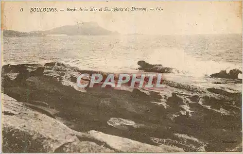 Cartes postales Boulouris Bords de la Mer et Semaphore de Dramon