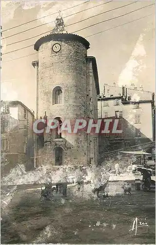 Moderne Karte Hyeres les Palmiers Cote d'Azur Commanderie des Templiers