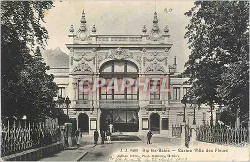 Ansichtskarte AK Aix les Bains Casino Villa des Fleurs