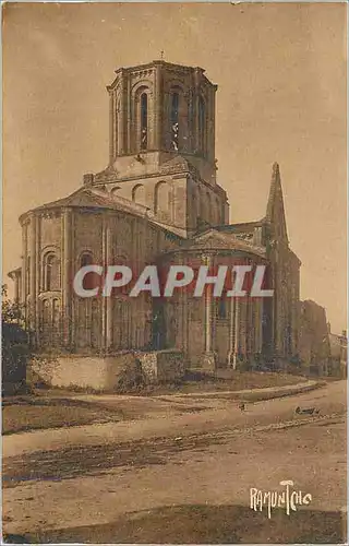 Ansichtskarte AK La Vendee Eglise Romane de Vouvant