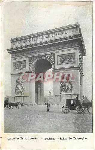 Cartes postales Paris L'Arc de Triomphe