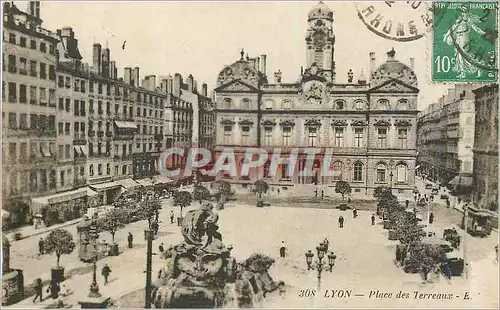 Cartes postales Lyon Place des Terreaux