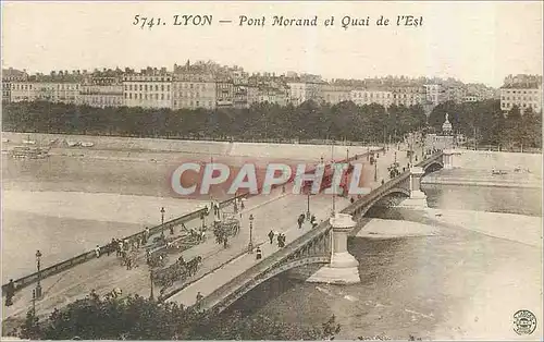 Ansichtskarte AK Lyon Pont Morand et Quai de l'Est