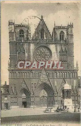 Cartes postales Lyon La Cathedrale Saint Jean