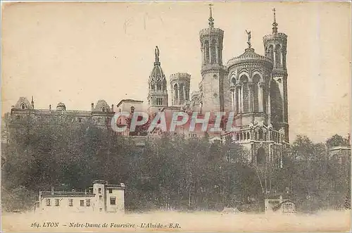 Cartes postales Lyon Notre Dame de Fourviere l'Abside