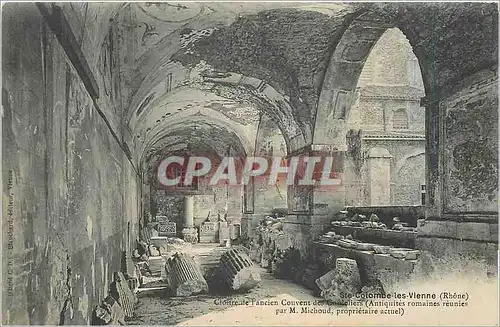 Cartes postales Ste Colombe les Vienne (Rhone) Cloitre de l'ancien couvent des Cordeliers