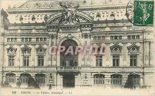 Cartes postales Tours Le Theatre Municipal