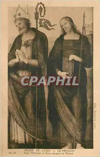 Cartes postales Musee de Lyon le Perugin
