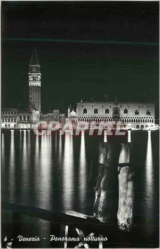 Moderne Karte Venezia Panorama Nocturne