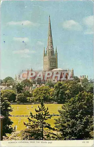 Cartes postales moderne Norwich Cathedral from the South East