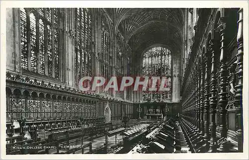 Cartes postales moderne Cambridge King's College Chapel