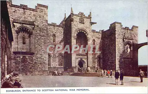 Cartes postales moderne Edinburgh Entrance to Scottish National War Memorial