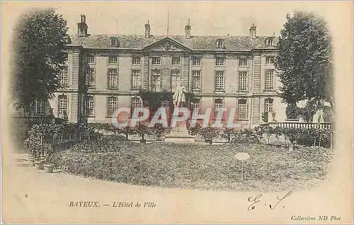 Ansichtskarte AK Bayeux L'Hotel de Ville (carte 1900)