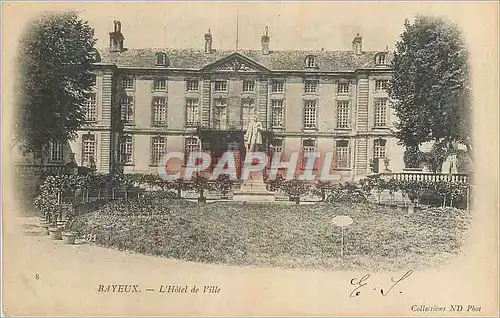 Cartes postales Bayeux L'Hotel de Ville (carte 1900)