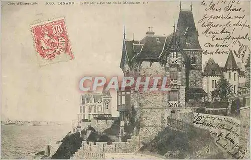 Cartes postales Dinard Cote d'Emeraude L'Extreme Pointe de la Matoume